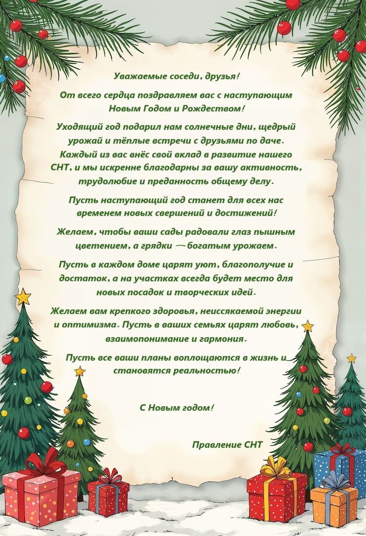 С Наступающим Новым Годом и Рождеством!